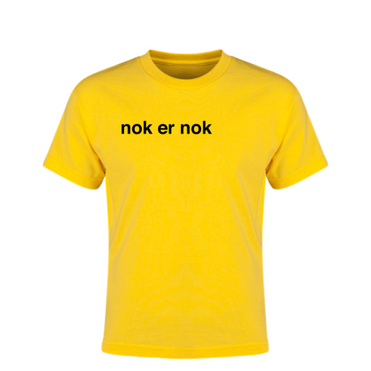 nok er nok - short sleeve t-shirt